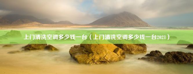 上门清洗空调多少钱一台（上门清洗空调多少钱一台2021）