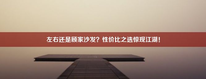 左右还是顾家沙发？性价比之选惊现江湖！