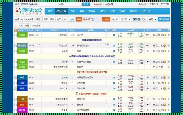 球探足球比分完整版 球探比分怎么看
