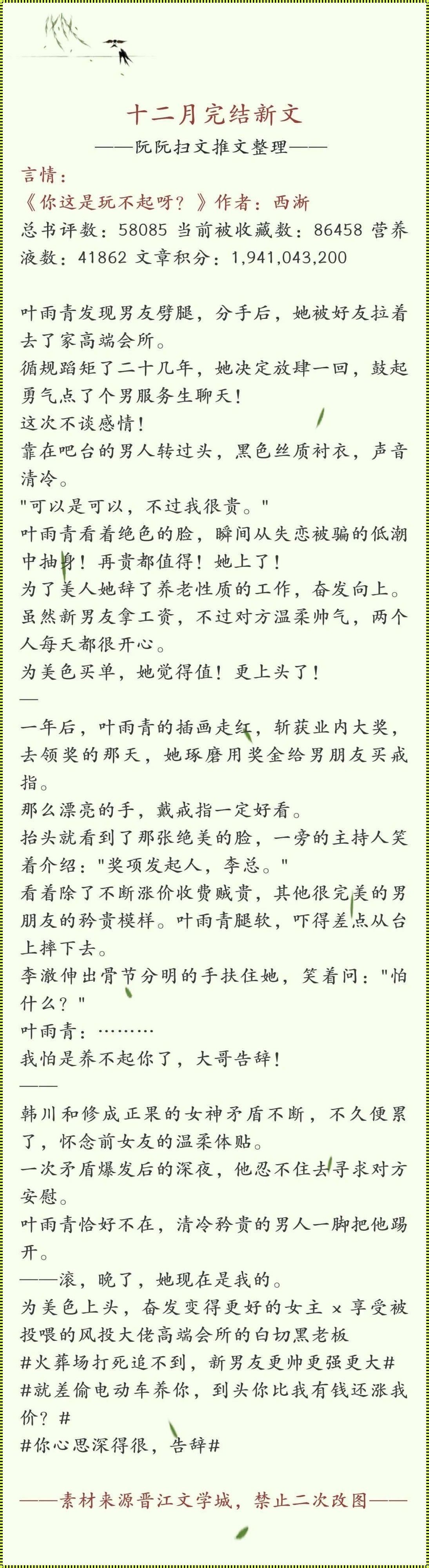 《夜读畅爽：言情小说的魅力与启示》