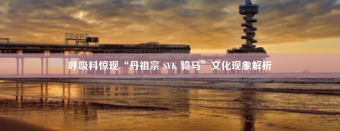 呼吸科惊现“丹祖宗 SVK 骑马”文化现象解析