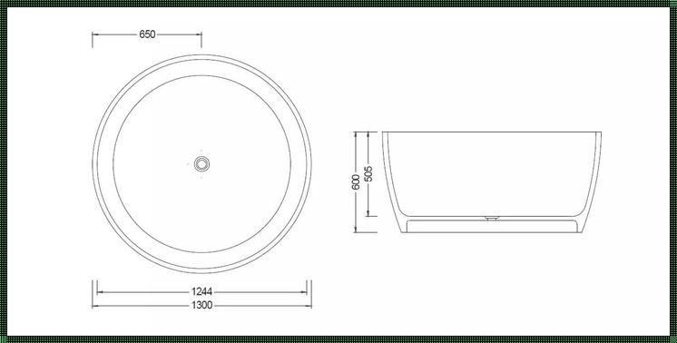 圆形浴缸尺寸：打造完美卫浴空间
