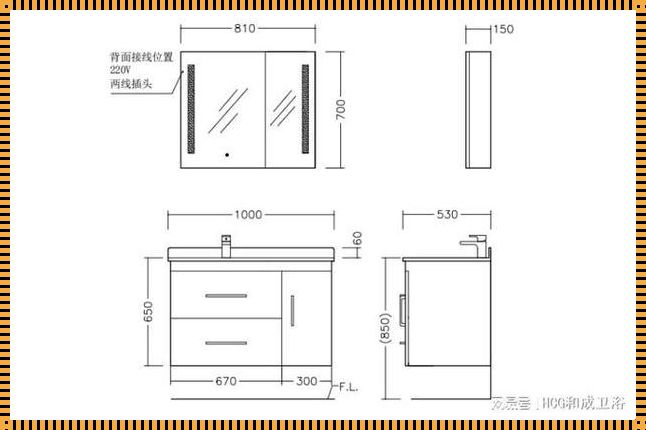 探索浴室柜尺寸的奥秘：从实用到艺术的转变