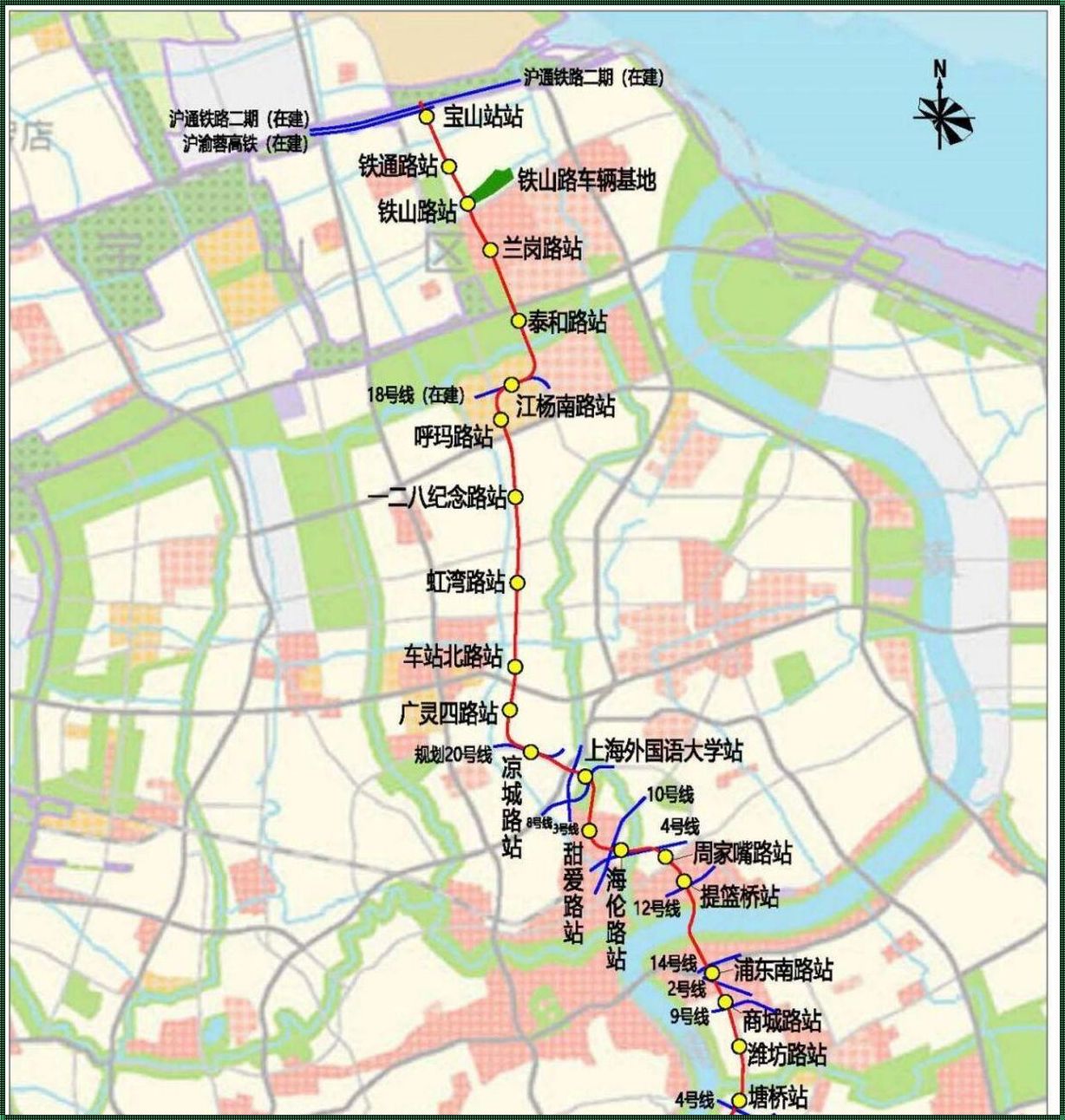 上海地铁19号线线路图