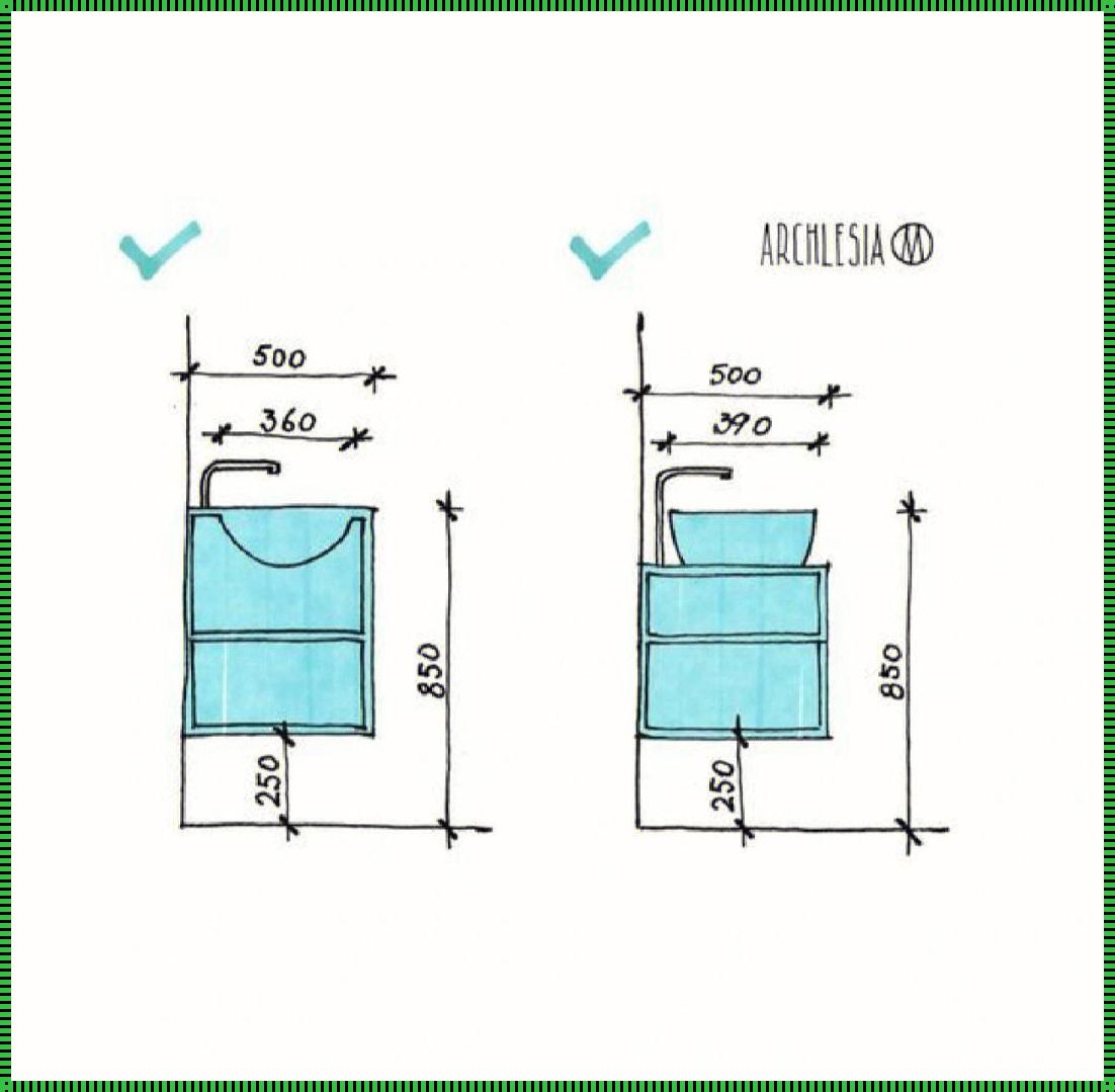 探索洗手台高度的完美平衡
