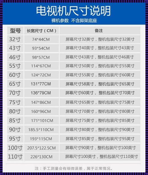 《43寸电视长宽多少厘米？探索适合您客厅的理想尺寸》