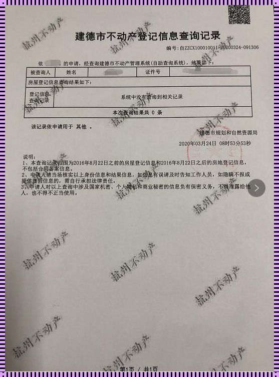 惊现新楼盘：个人无房证明网上查询背后的故事