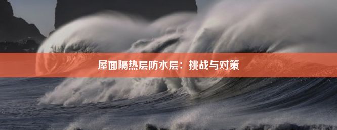 屋面隔热层防水层：挑战与对策