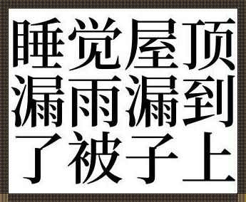 梦见屋顶漏水到床上是什么意思——深入解析梦境背后的情感密码