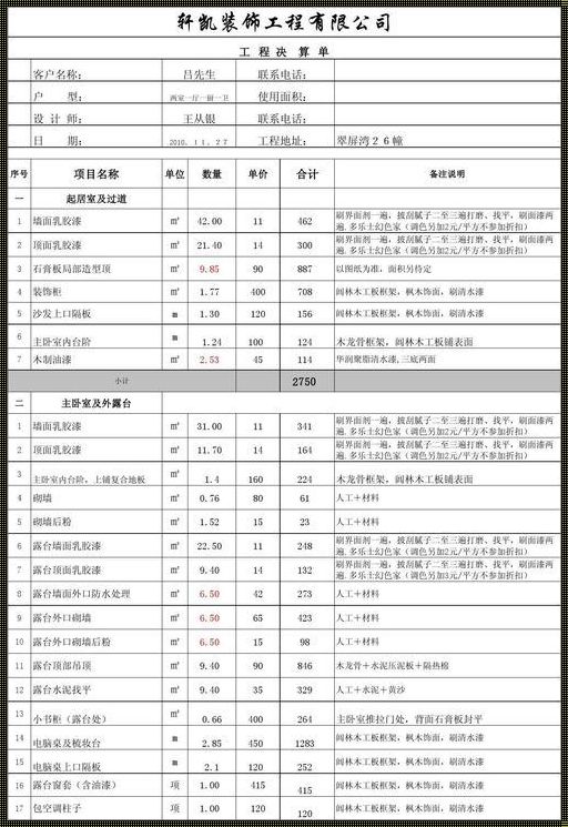 房子装修报价：深入解析与温馨分享