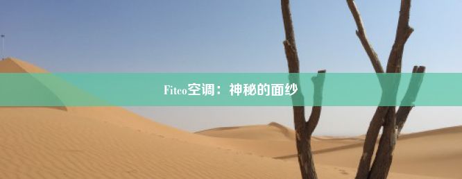 Fitco空调：神秘的面纱