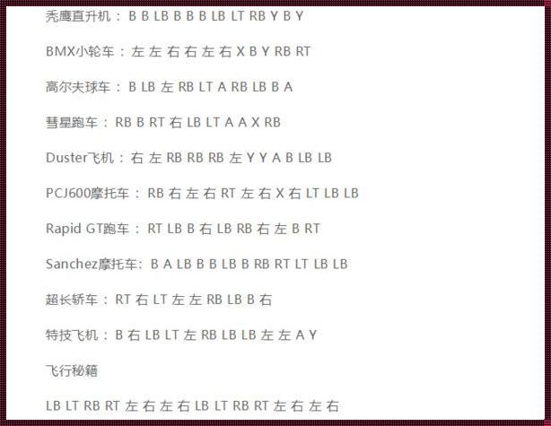 《GTA5秘籍大全（完整版）：探索游戏乐趣的无限可能》