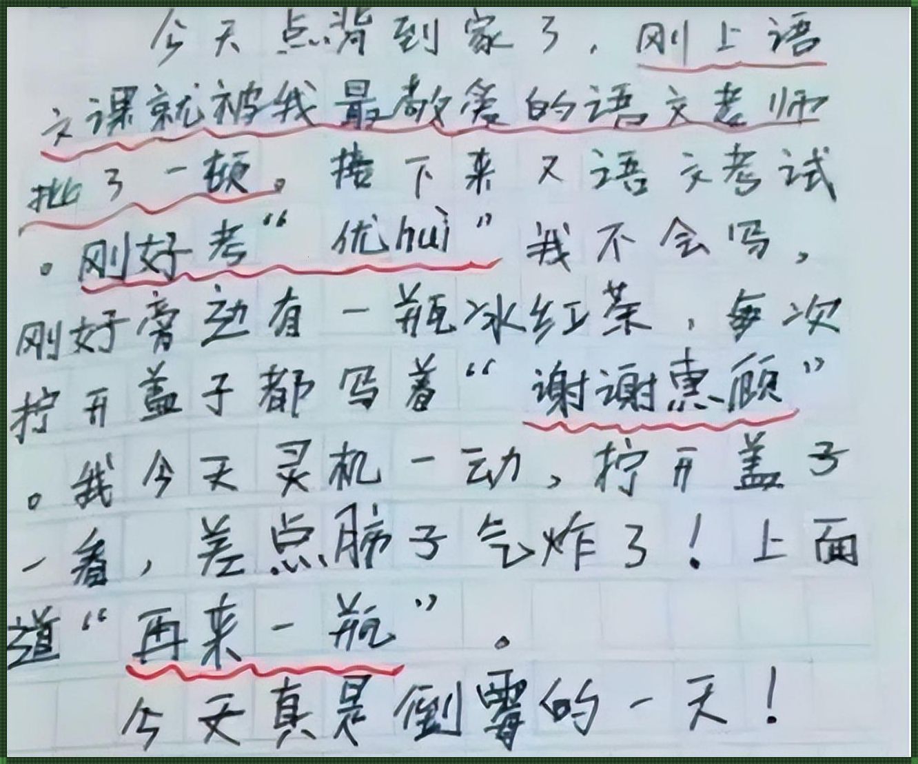 变小后被老师当成鞋垫的作文：一次意外的体验