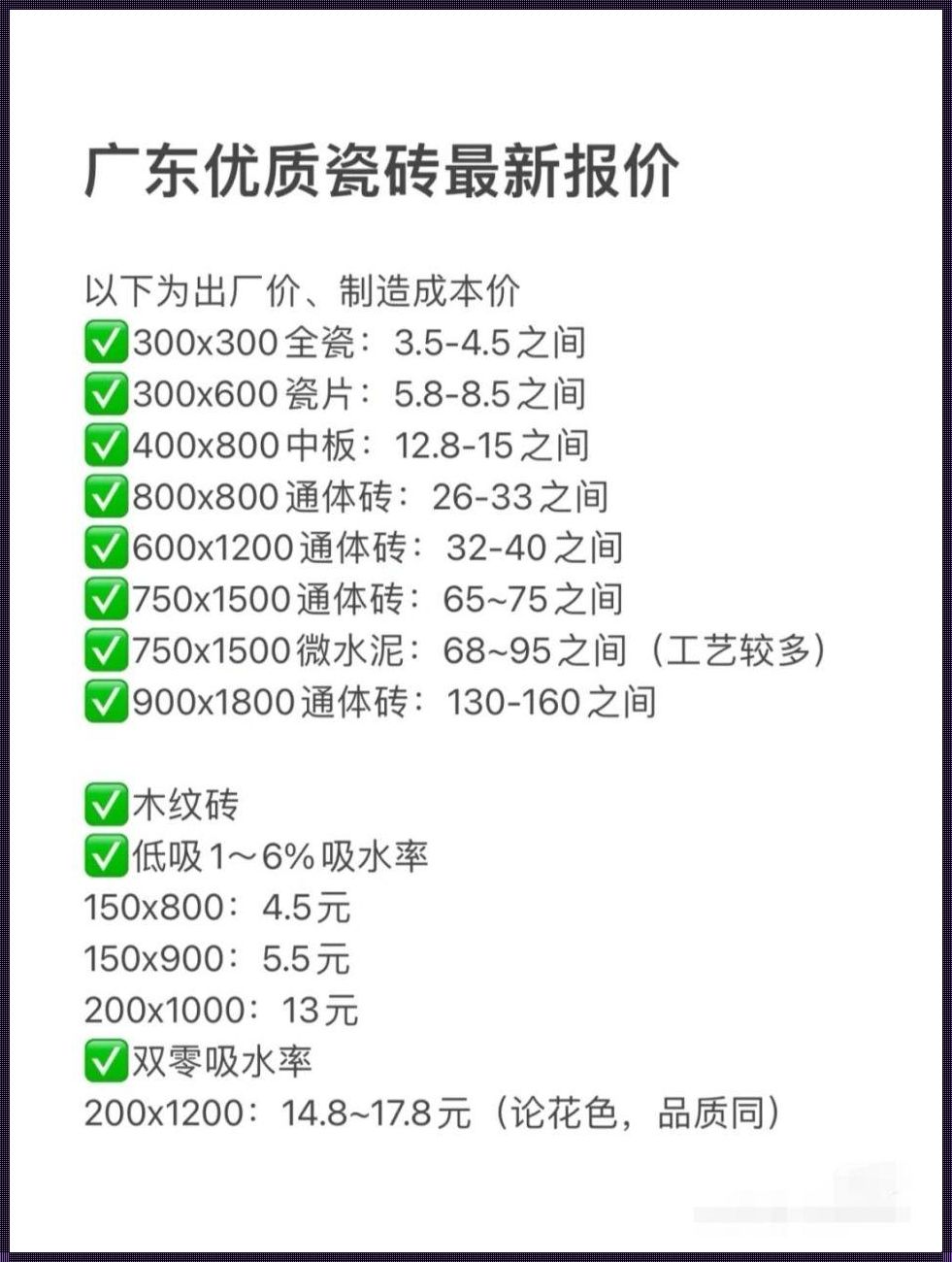 佛山瓷砖80x80价格表：品质生活的经济选择