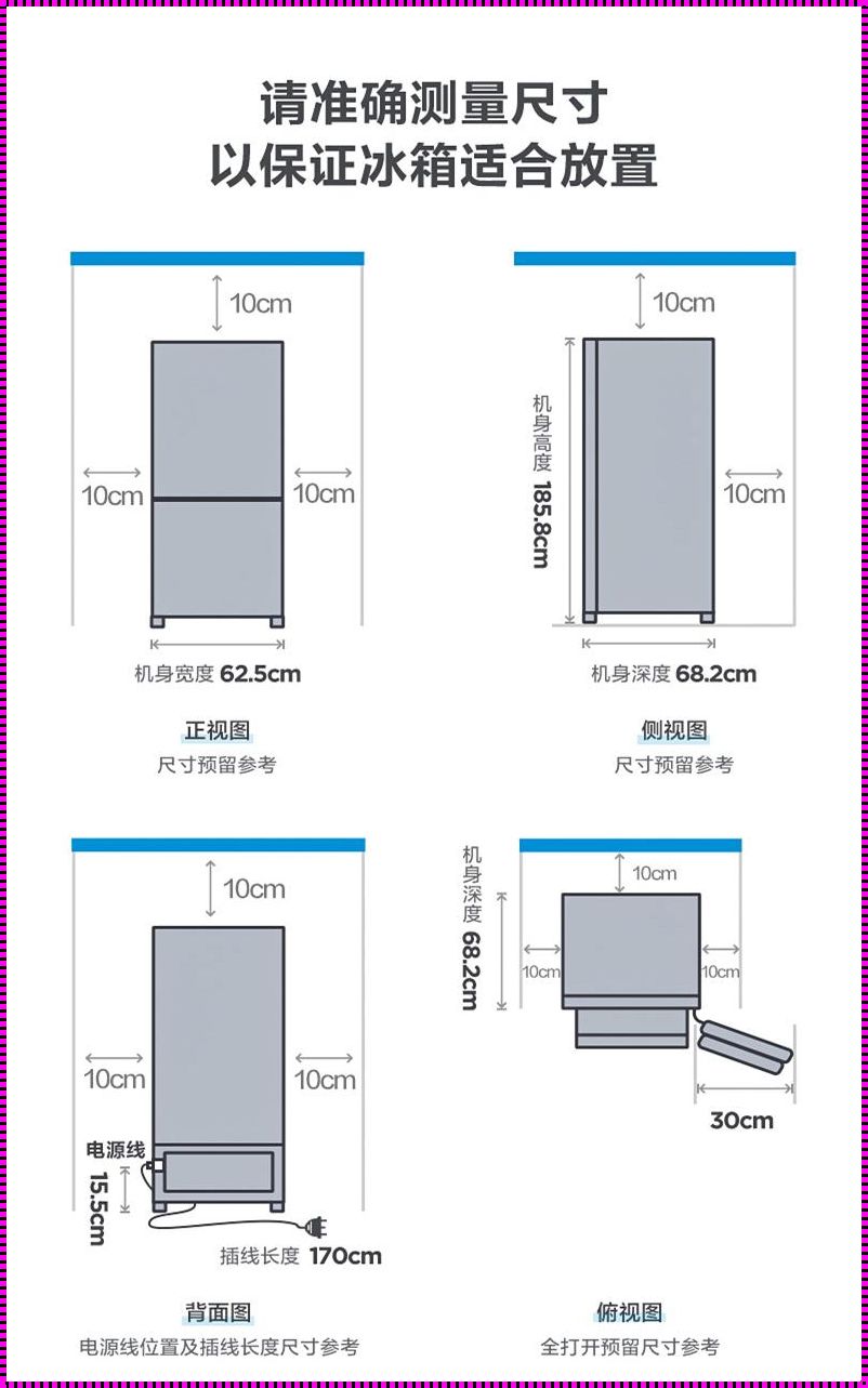 冰箱宽度一般是多少：家的温度，美的尺度