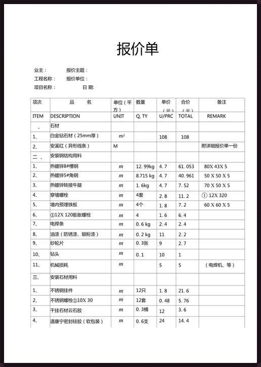 外墙干挂石材多少钱一平方