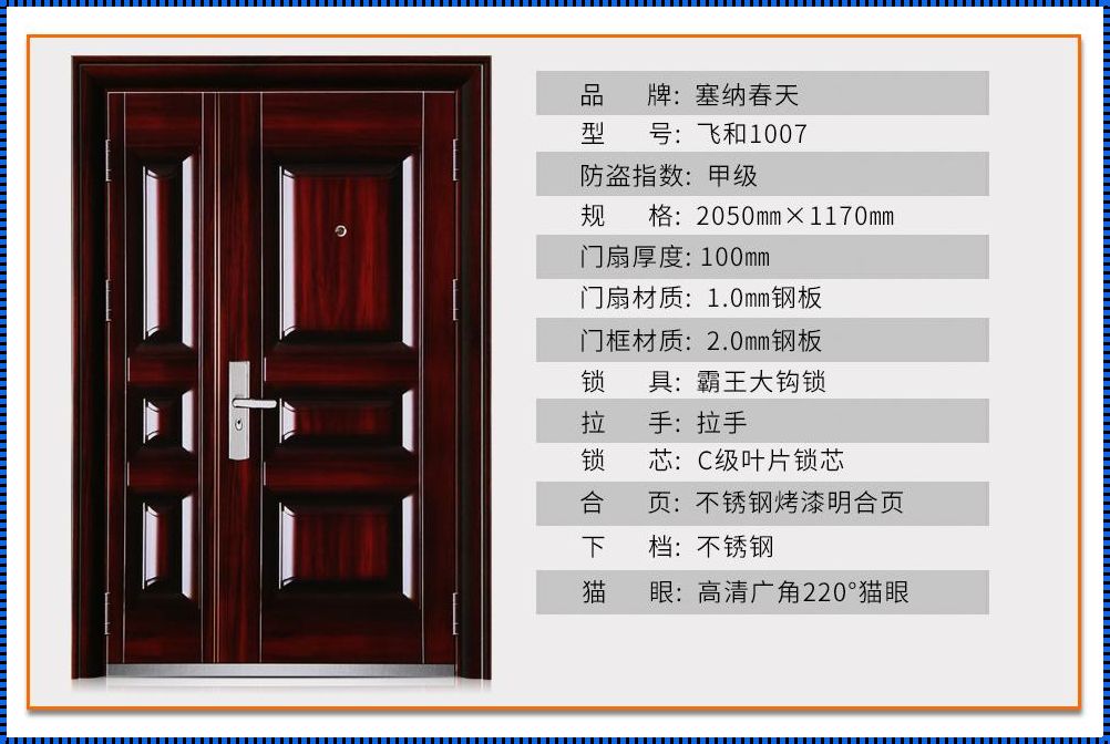 春天防盗门：守护家园的十大品牌之选