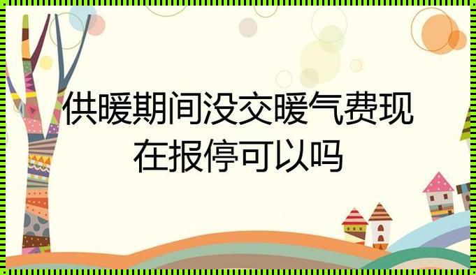 停止供暖为什么还要交费用：探究背后的经济与道德逻辑