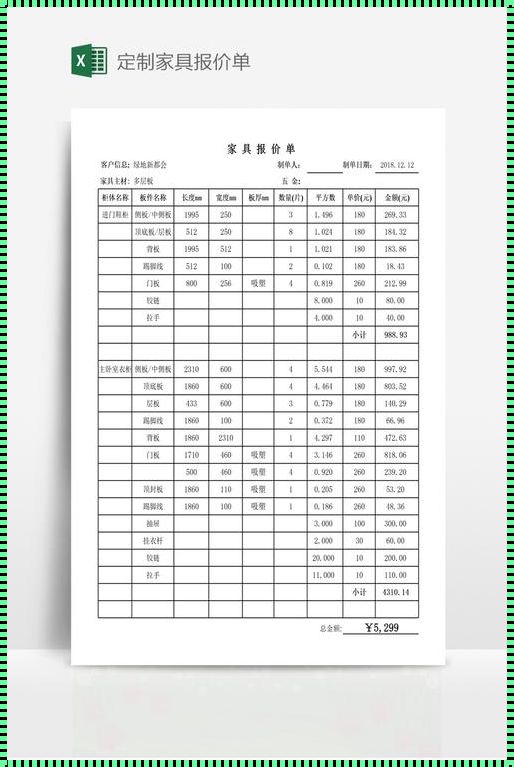 全屋定制，价格多少一平方米？揭秘装修行业的那些事儿