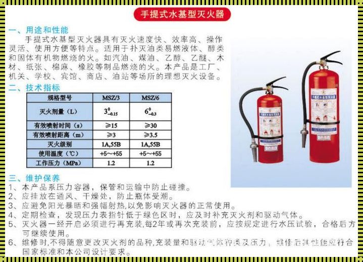 探秘泡沫灭火器的秘密：多久检查一次你真的知道吗？