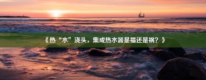 《热“水”浇头，集成热水器是福还是祸？》