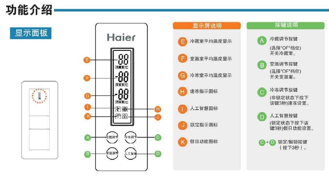 双门外卖冰箱温度调节，让你体验掌控温度的超能力！