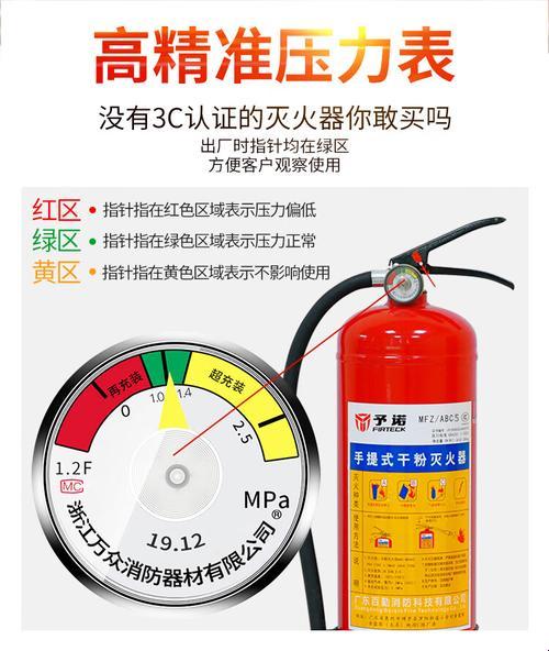 【杂谈】探索干粉灭火器的神秘压力