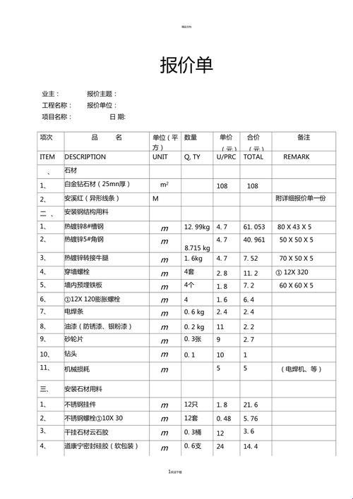 “天价外墙，笑谈大理石干挂报价的奇妙之旅”