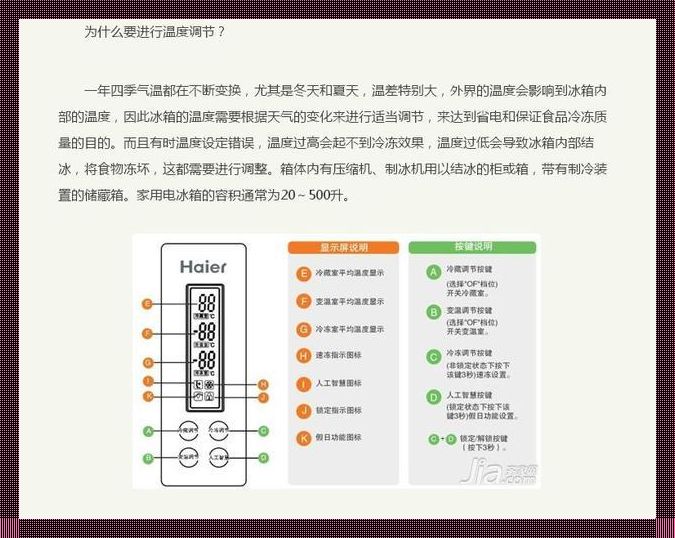 十月份冰箱“魔法”温度，揭秘冰封下的嬉笑怒骂