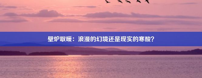 壁炉取暖：浪漫的幻境还是现实的寒酸？