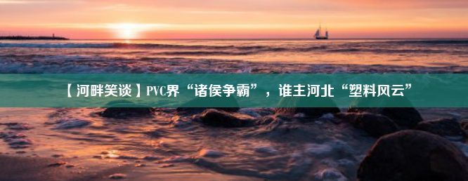 【河畔笑谈】PVC界“诸侯争霸”，谁主河北“塑料风云”