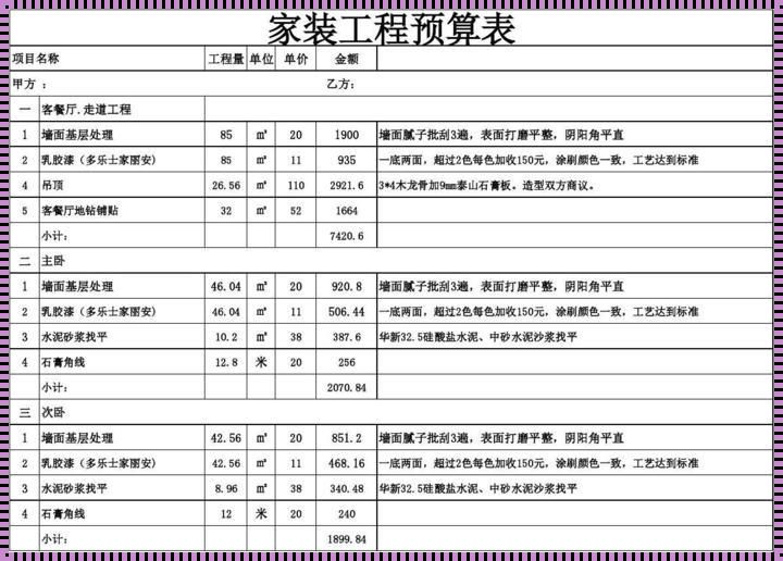 装修报价，谈价如打太极