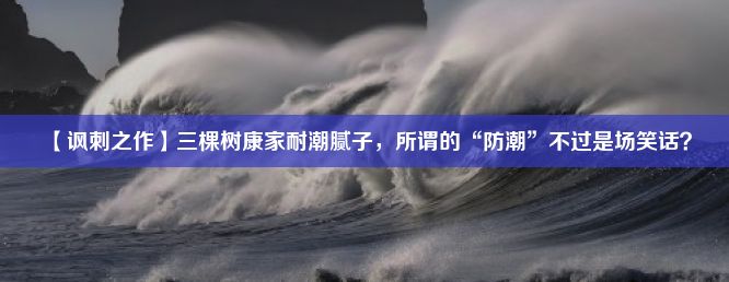 【讽刺之作】三棵树康家耐潮腻子，所谓的“防潮”不过是场笑话？