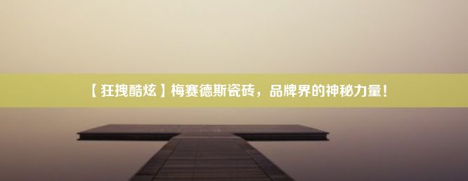 【狂拽酷炫】梅赛德斯瓷砖，品牌界的神秘力量！