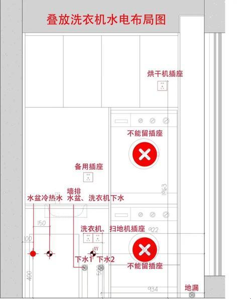 洗衣机插座预留位置：一场与时间的赛跑